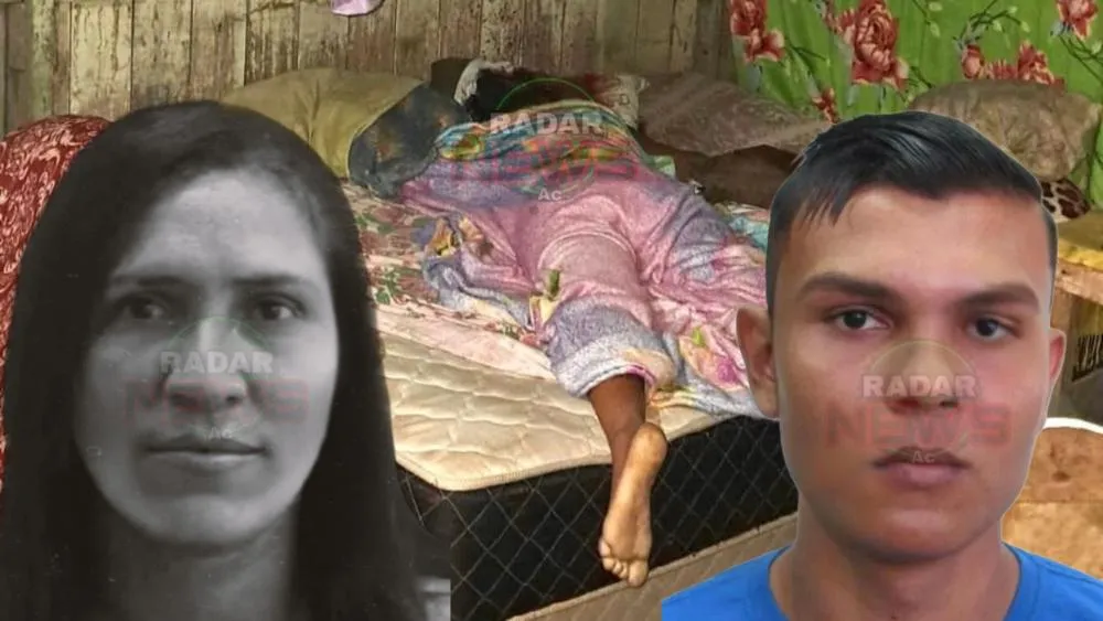 “FEMINICÍDIO: Mulher é morta e tem cabeça esmagada por tábua de cortar carne; marido é o principal suspeito em Rio Branco