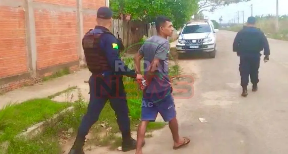 Homem é preso com escopeta de dois canos no bairro Cidade do Povo, em Rio Branco