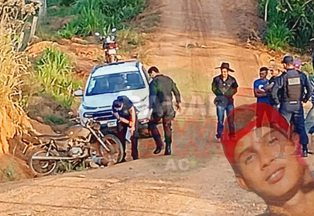 Motociclista supostamente alcoolizado morre após perder controle de motocicleta na zona rural do interior do Acre.