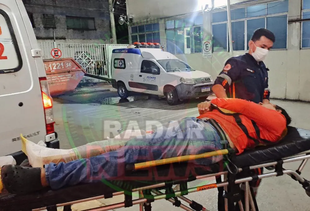 Moto-Taxista Sofre Acidente com Suspeita de Embriaguez em Rio Branco