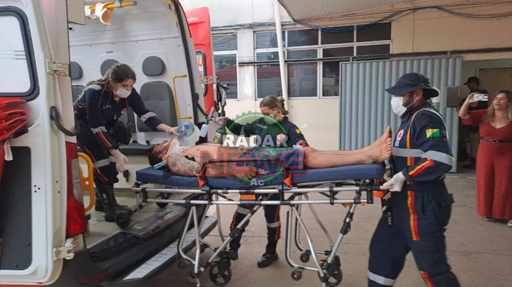 Caminhoneiro e vítima de emboscada e fica em estado gravíssimo após ser alvejado por disparos de arma de fogo na cabeça em RioBranco 