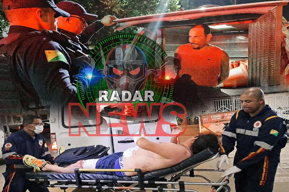 Homem é esfaqueado cinco vezes após atacar cliente em bar no bairro Tucumã, em Rio Branco.