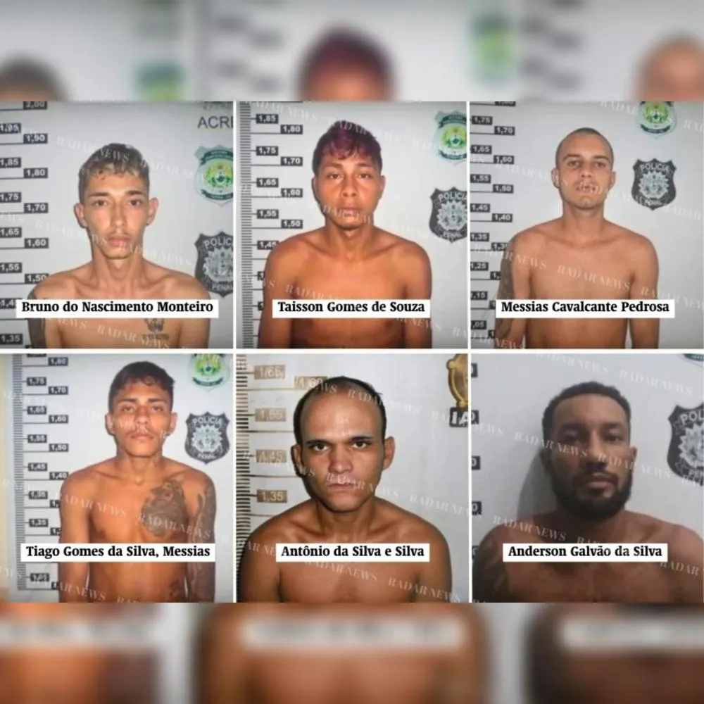Seis presos fogem do presídio Manoel Neri e forças de segurança montam operação em Cruzeiro do Sul