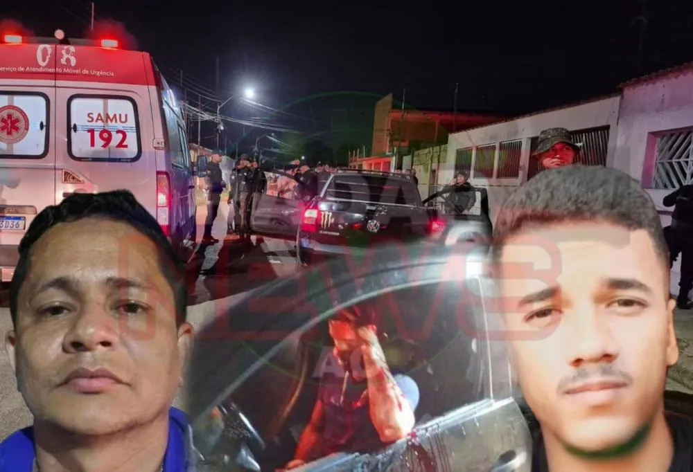 Ataques entre membros de facção criminosa no mesmo momento deixam dois mortos em Rio Branco.