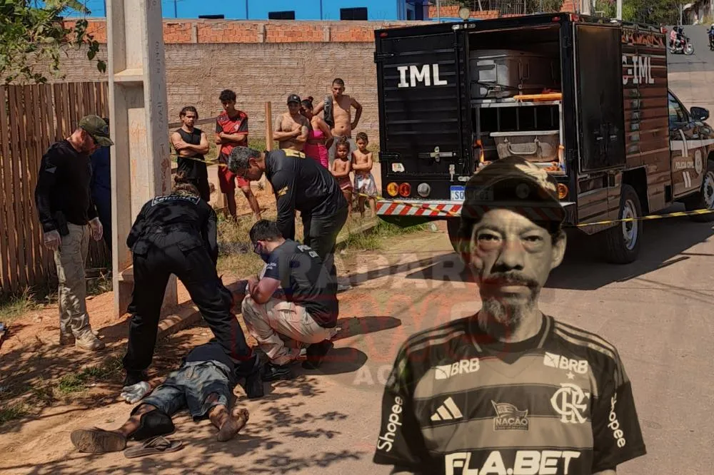 Tragédia: homem morre após cair de poste de energia elétrica de aproximadamente quatro metros. 