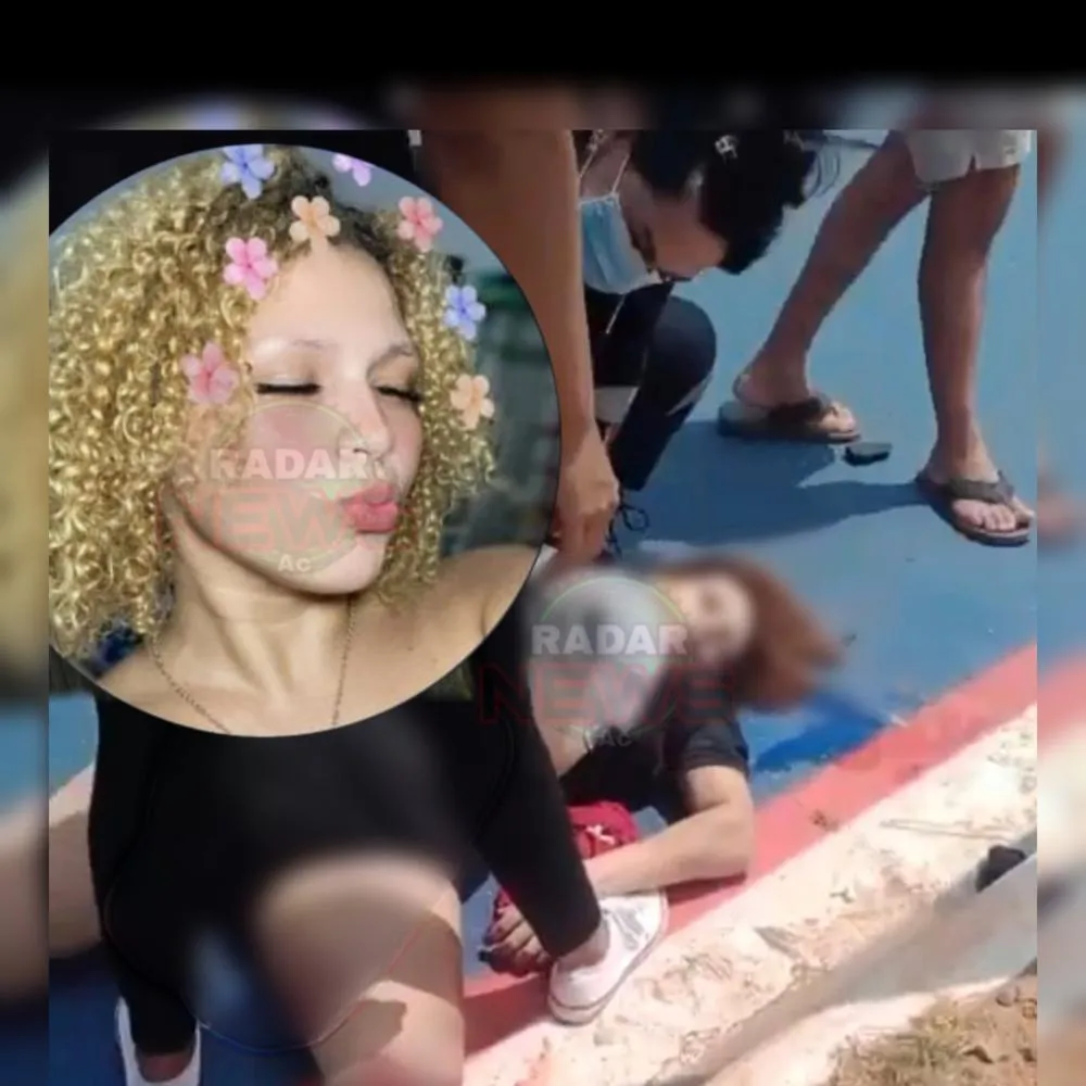 VÍDEO; Mulher morre após perder controle de motocicleta em curva e Colidi contra meio fio em avenida movimentada de Rio Branco