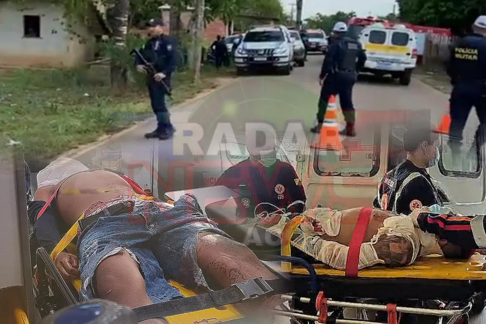 Dupla de adolescente suspeito de realizar assalto morre em perseguição e outro fica ferido e vai para o pronto socorro de Rio Branco.