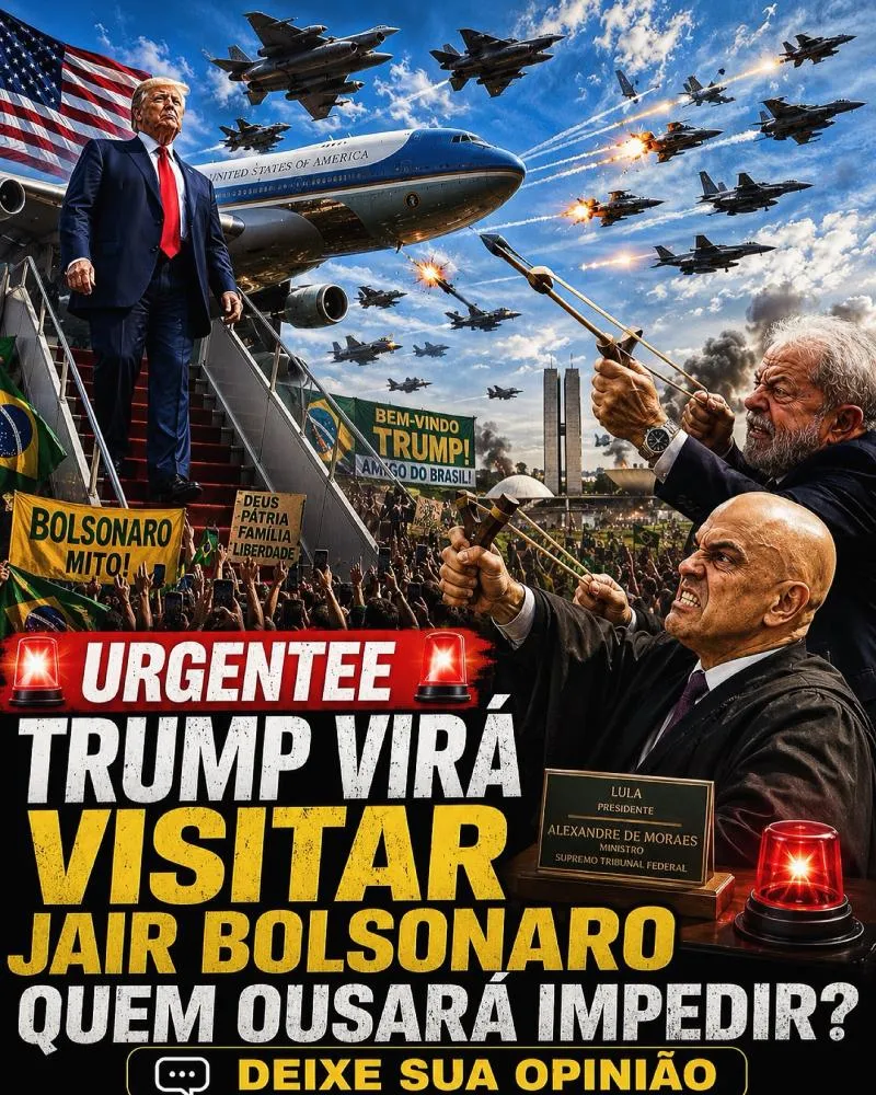 🇧🇷🇺🇸 ATENÇÃO! UM ENCONTRO ENTRE TRUMP E BOLSONARO PODERIA MUDAR O CENÁRIO POLÍTICO?